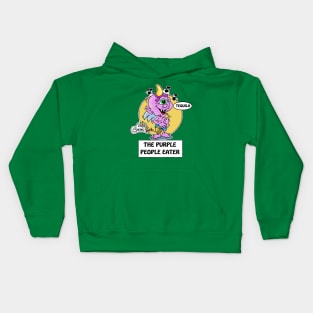 Fritts Cartoons Purple People Eater Kids Hoodie